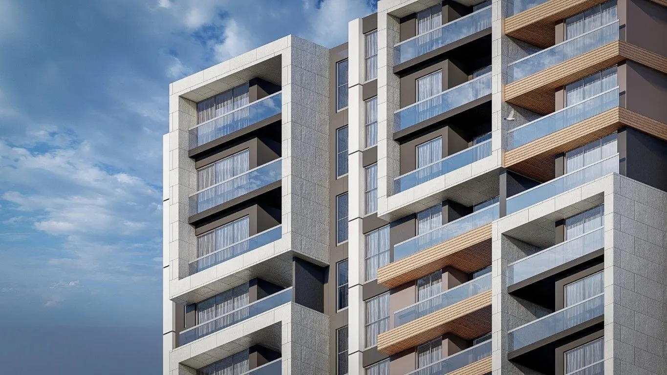 Nergis Park Evleri — Nergis Park Evleri — balkon ve cephe detayı