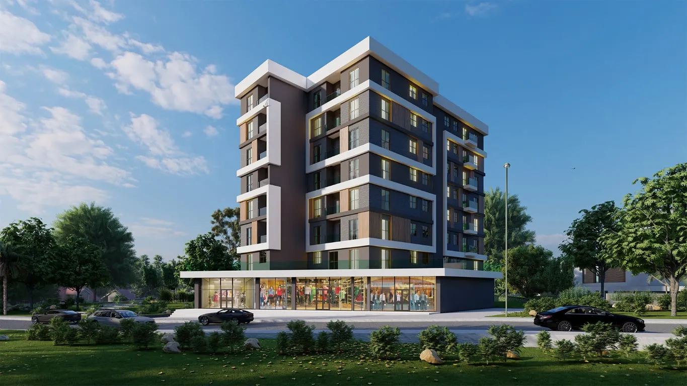 Nergis Park Residences — Nergis Park Residences — street façade