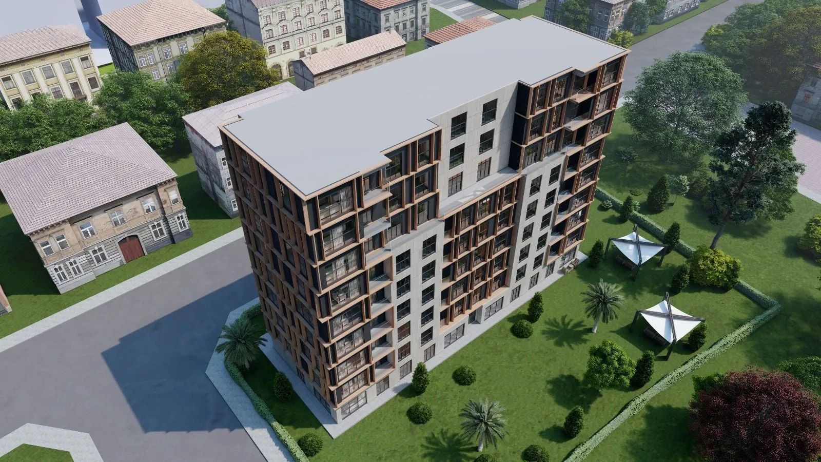 Sedir Residences — Sedir Residences — aerial view