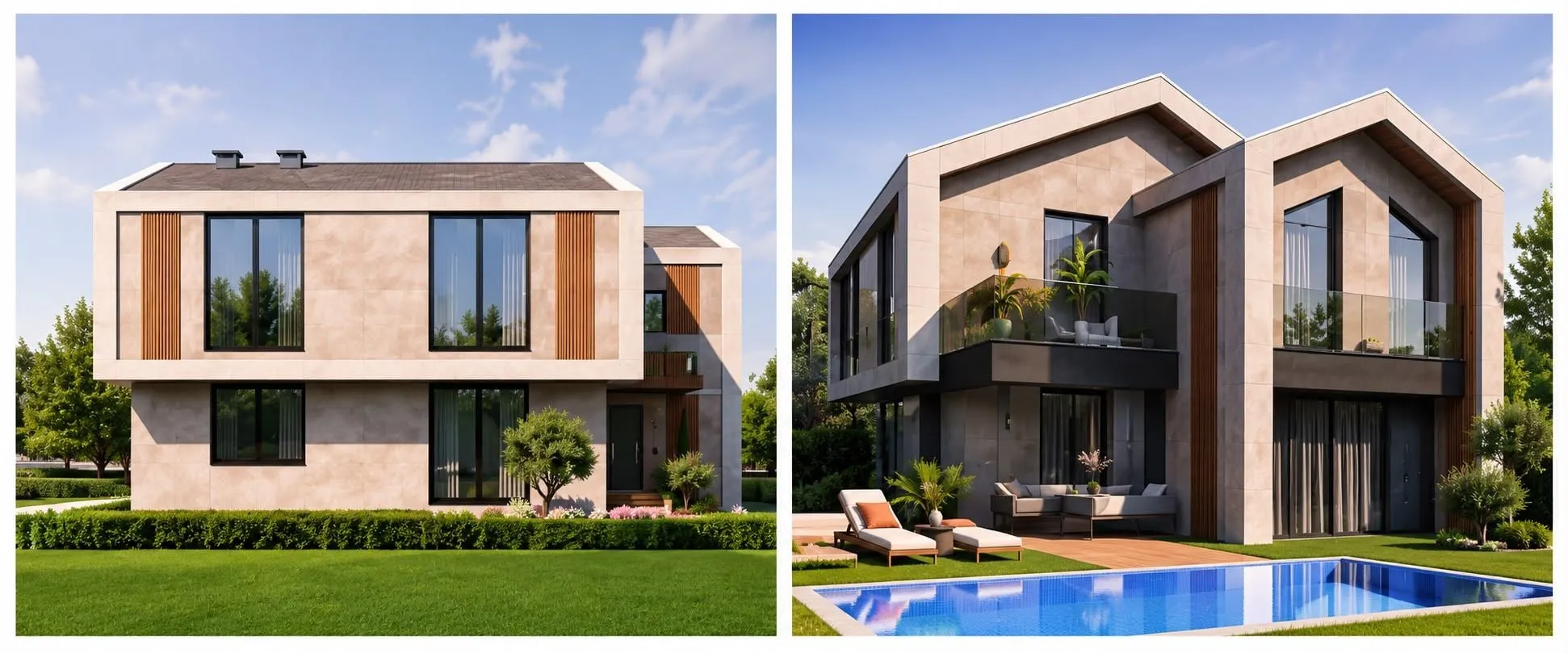 Yesilvadi Residences — Yesilvadi Residences — villa façade view